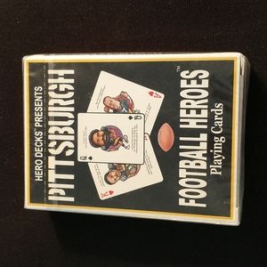 2005 Pittsburgh Steelers Hero Decks Playing Cards - New In Original Packaging-D1